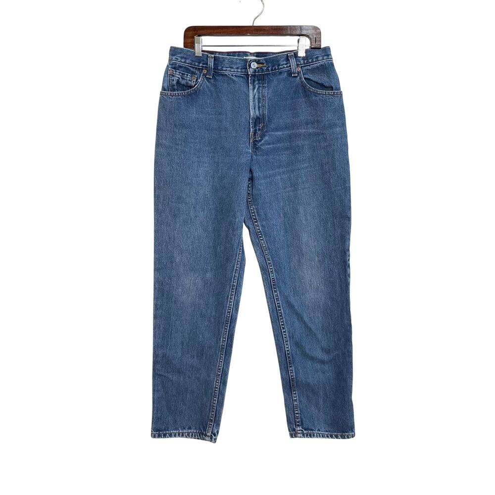 Vintage Levi's 550 Women's Size 14 100% Cotton Relaxed Tapered Leg Jeans 32x30